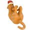 Tree Buddees Black or Orange Cat Yarn Holder / Christmas Ornament Display Holder 10" x 4.5"